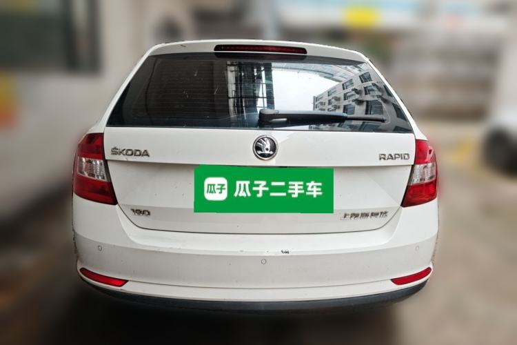 Used Skoda Rapid Spaceback 2016 Revised 1.6L Automatic Chuanxing Version Rear