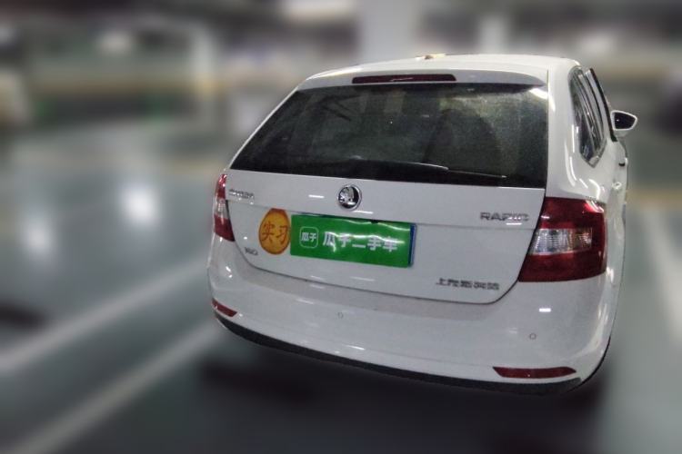 Used Skoda Rapid Spaceback 2016 Revised 1.6L Automatic Chuanxing Version Rear
