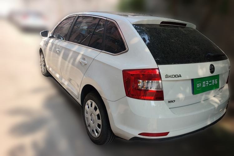Used Skoda Rapid Spaceback 2016 Revised Version 1.6L Automatic Front-Drive Edition Rear Left 45 Deg