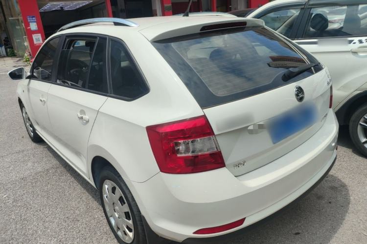 Used Skoda Rapid Spaceback 2016 Revised Version 1.6L Automatic Front-Drive Edition Rear Left 45 Deg