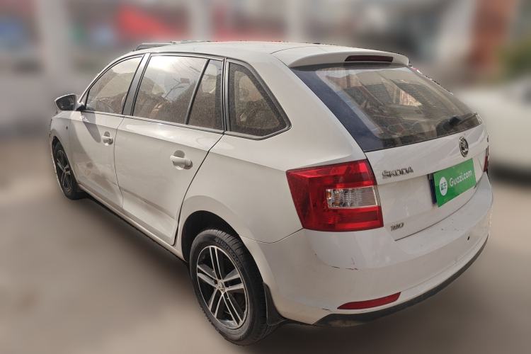 Used Skoda Rapid Spaceback 2016 Revised Version 1.6L Automatic Front-Drive Edition Rear Left 45 Deg