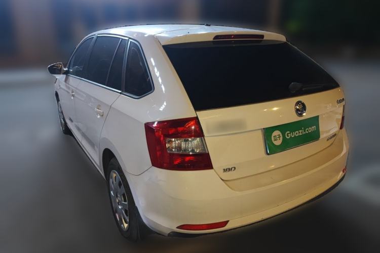 Used Skoda Rapid Spaceback 2016 Revised Version 1.6L Automatic Front-Drive Edition Rear Left 45 Deg