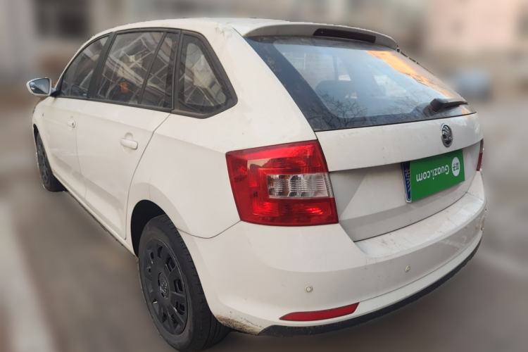 Used Skoda Rapid Spaceback 2016 Revised Version 1.4L Manual Front-Drive Edition Rear Left 45 Deg