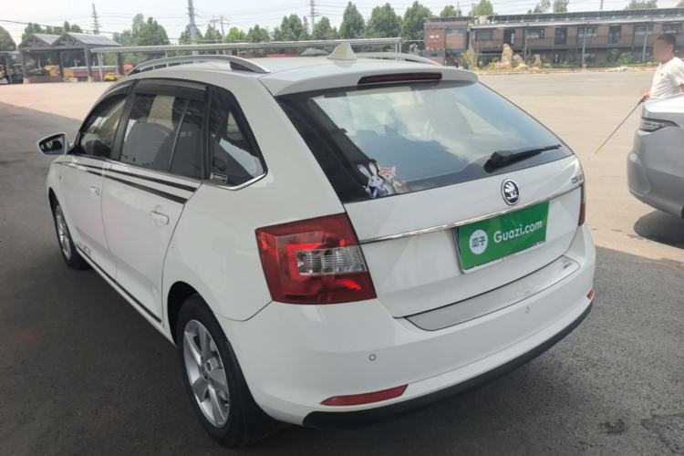 Used Skoda Rapid Spaceback 2016 Revised 1.6L Automatic Chuanxing Version Rear Left 45 Deg