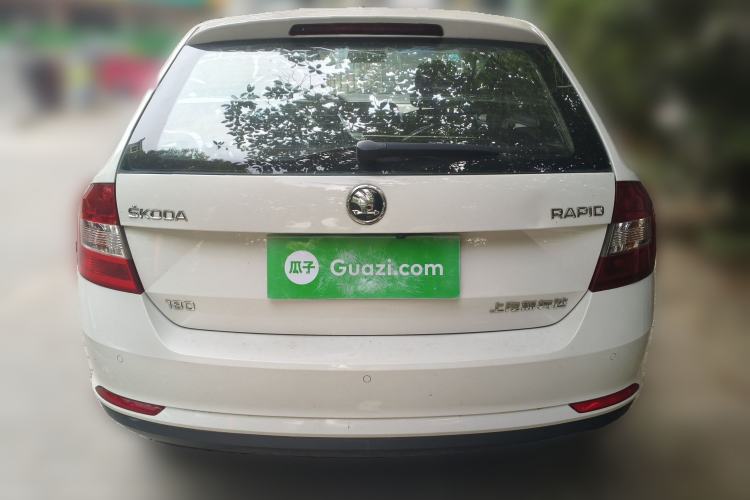 Used Skoda Rapid Spaceback 2016 Revised 1.6L Automatic Chuanxing Version Rear