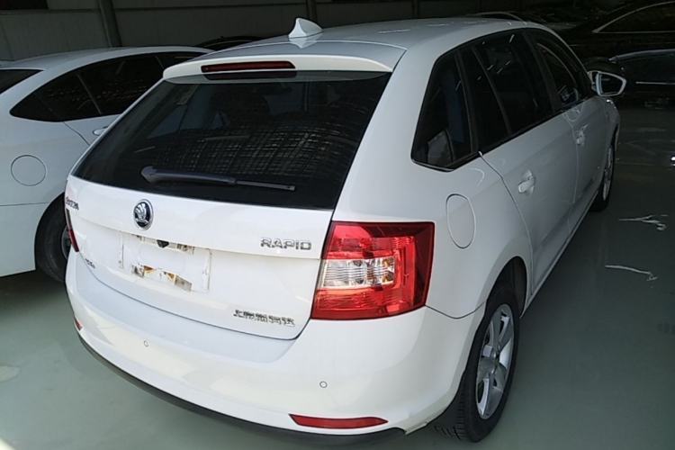 Used Skoda Rapid Spaceback 2016 Revised 1.6L Automatic Chuanxing Version Rear