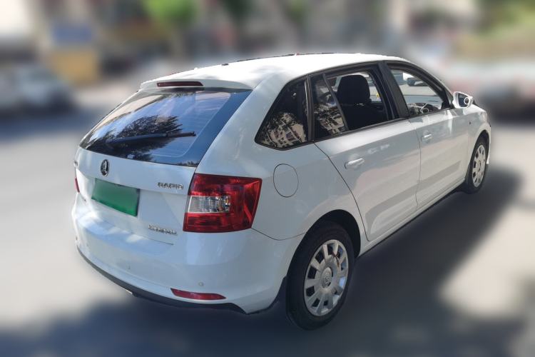 Used Skoda Rapid Spaceback 2016 1.6L Automatic Chuanxing Edition Rear Right 45 Deg
