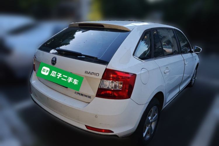 Used Skoda Rapid Spaceback 2016 1.6L Automatic Chuanxing Edition Rear Right 45 Deg