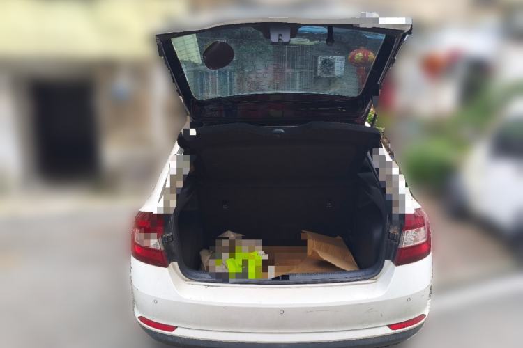 Used Skoda Rapid Spaceback 2016 Facelifted TSI230 DSG Smart Drive Version Trunk