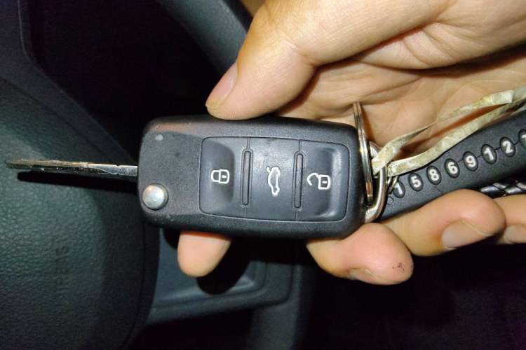 Used Skoda Rapid Spaceback 2016 Revised 1.6L Automatic Chuanxing Version Vehicle Key