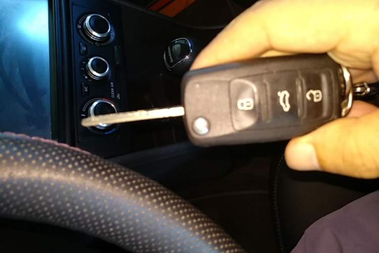 Used Skoda Rapid Spaceback 2016 Revised 1.6L Automatic Chuanxing Version Vehicle Key