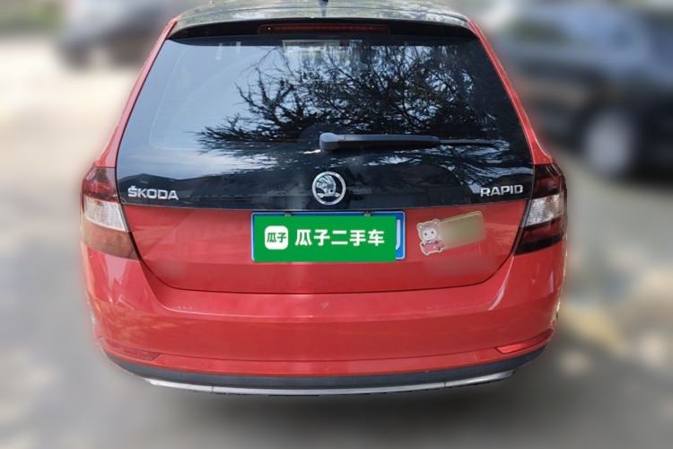 Used Skoda Rapid Spaceback 2018 1.6L Automatic Sport Edition Rear