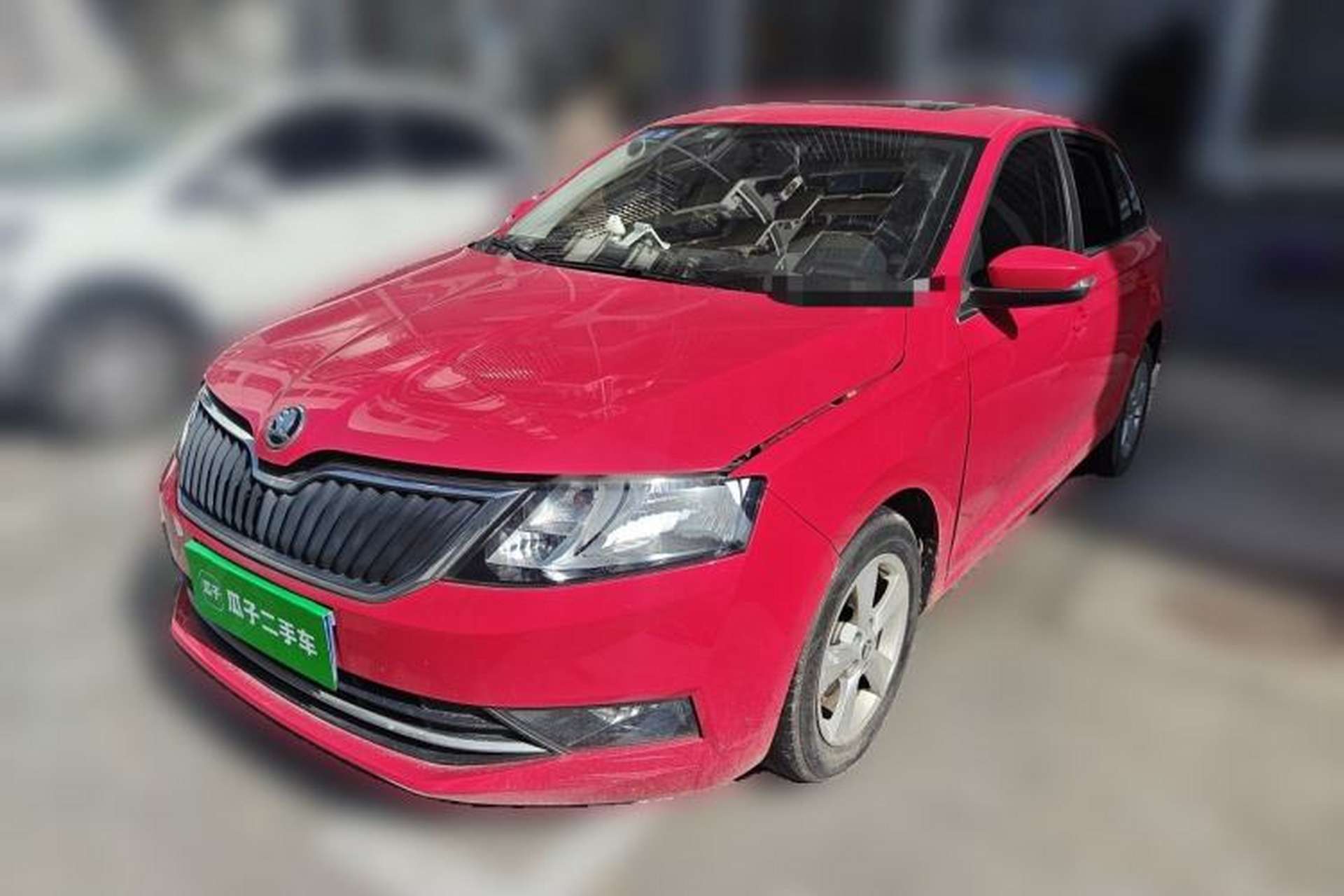 Used Skoda Rapid Spaceback 2018 1.6L Automatic Comfort Edition Front Left 45 Deg
