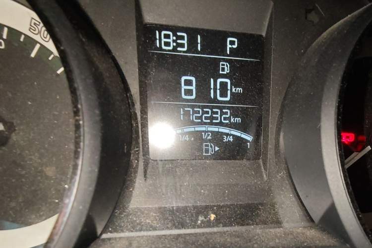 Used Skoda Rapid Spaceback 2018 1.6L Automatic Comfort Edition Odometer Close Up