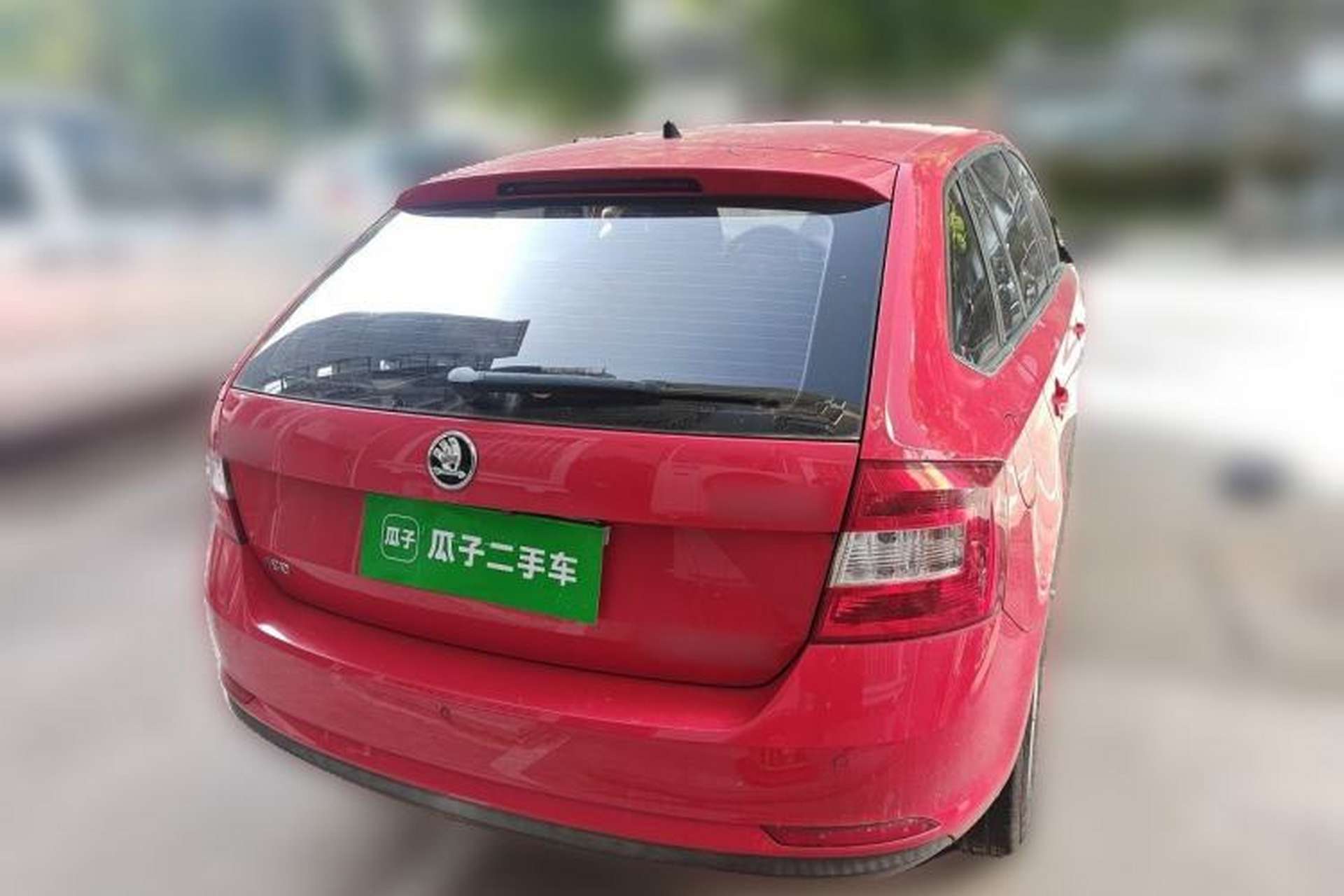Used Skoda Rapid Spaceback 2018 1.6L Automatic Comfort Edition Rear