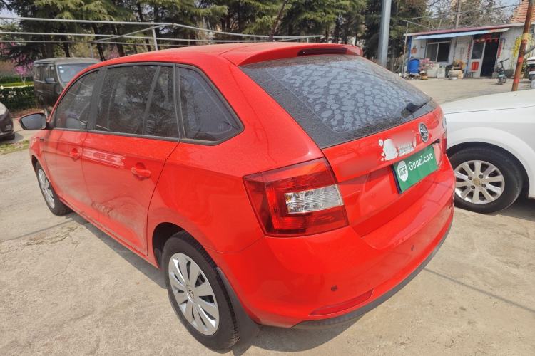 Used Skoda Rapid Spaceback 2018 1.4L Manual Standard Edition Rear Left 45 Deg