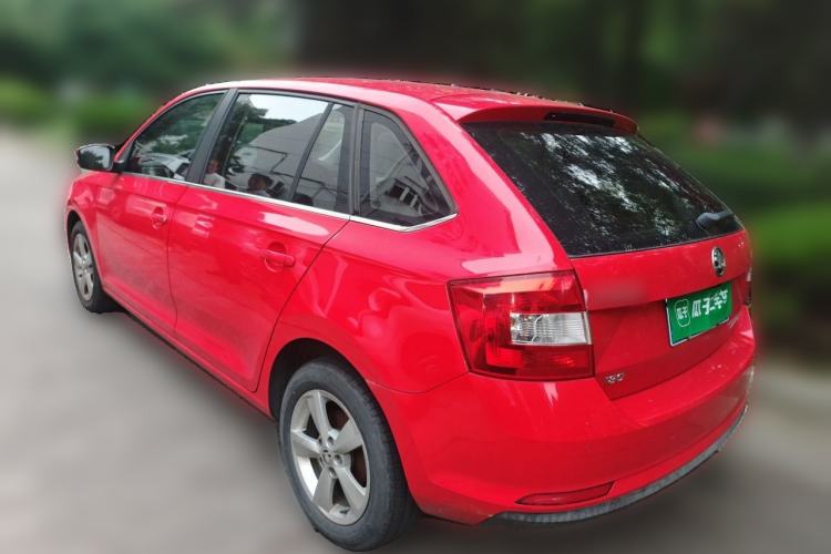 Used Skoda Rapid Spaceback 2018 1.6L Automatic Comfort Edition Rear Left 45 Deg