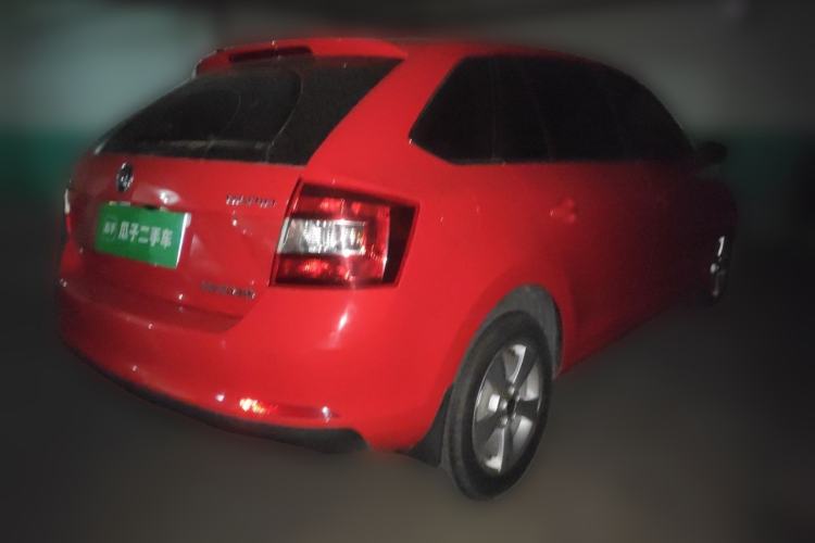 Used Skoda Rapid Spaceback 2018 1.6L Automatic Comfort Edition Rear Right 45 Deg