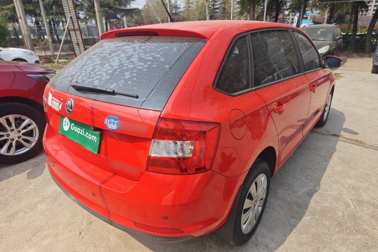 Used Skoda Rapid Spaceback 2018 1.4L Manual Standard Edition Rear Right 45 Deg