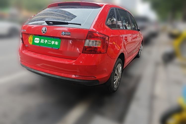 Used Skoda Rapid Spaceback 2018 1.6L Automatic Standard Edition Rear Right 45 Deg