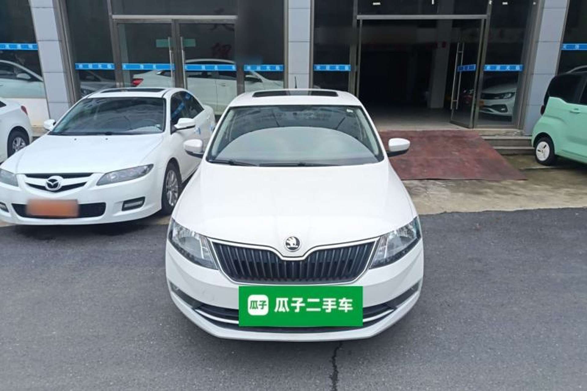 Used Skoda Rapid Spaceback 2018 1.6L Automatic Comfort Edition Front