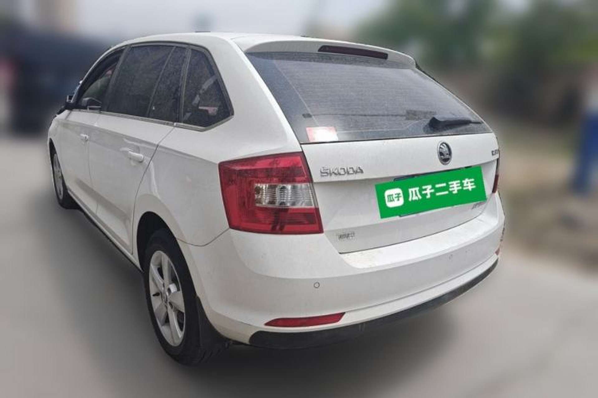 Used Skoda Rapid Spaceback 2018 1.6L Automatic Comfort Edition Rear Left 45 Deg