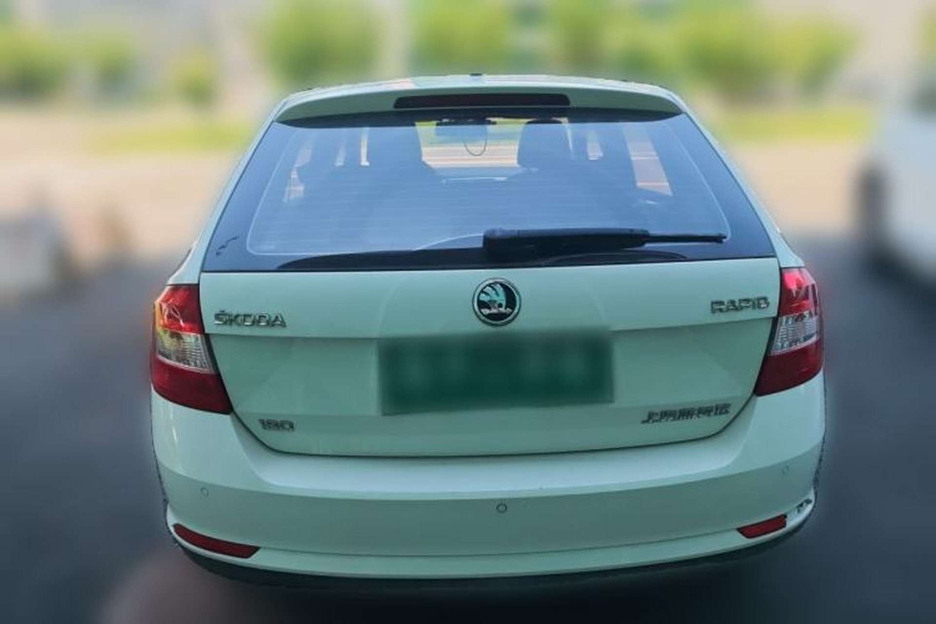 Used Skoda Rapid Spaceback 2018 1.6L Automatic Comfort Edition Rear
