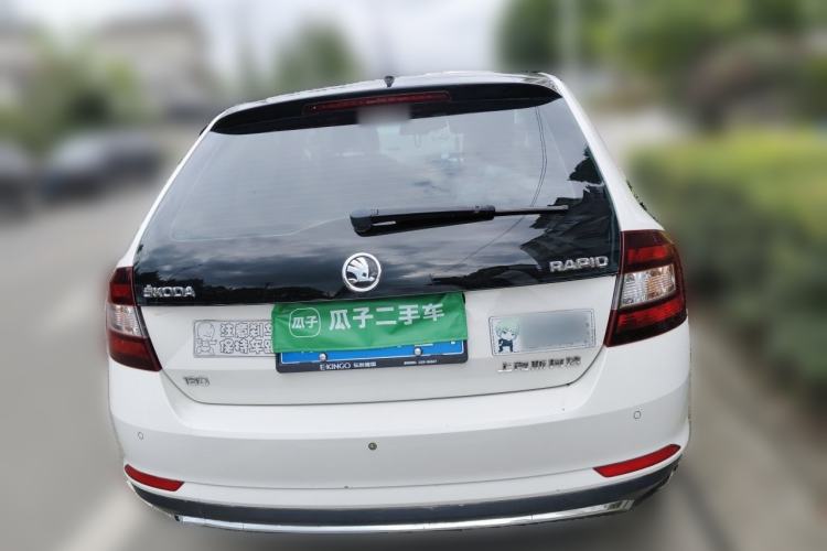 Used Skoda Rapid Spaceback 2018 1.6L Automatic Sport Edition Rear