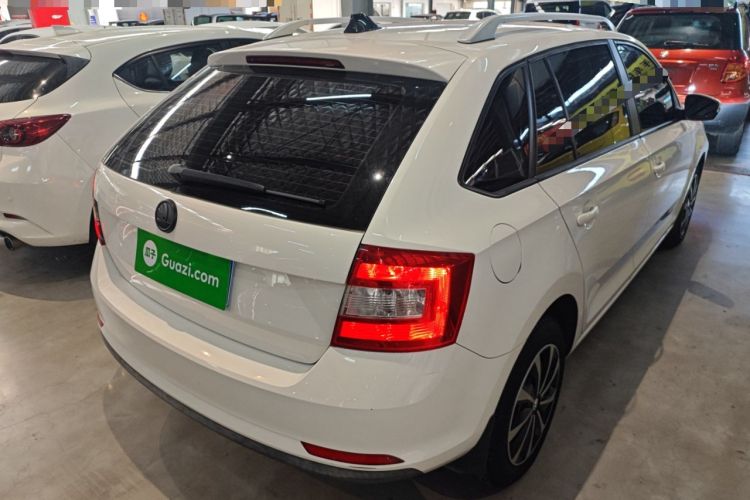 Used Skoda Rapid Spaceback 2018 1.4L Manual Standard Edition Rear Right 45 Deg