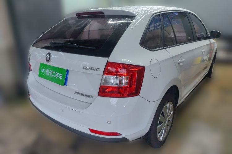 Used Skoda Rapid Spaceback 2018 1.4L Manual Standard Edition Rear Right 45 Deg