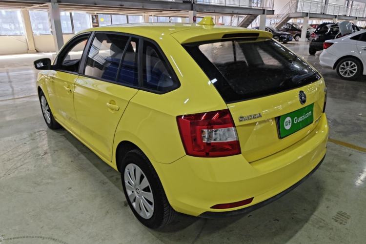 Used Skoda Rapid Spaceback 2018 1.4L Manual Standard Edition Rear Left 45 Deg