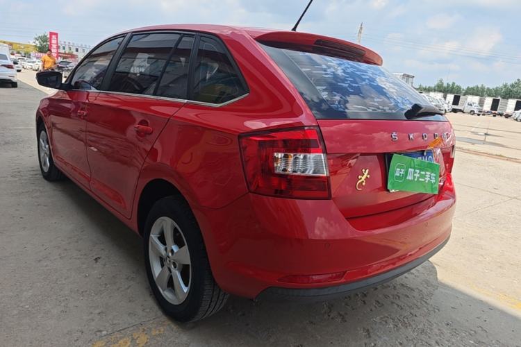 Used Skoda Rapid Spaceback 2019 Revised Version 1.5L Automatic Comfort Edition China VI Standard Exterior 2