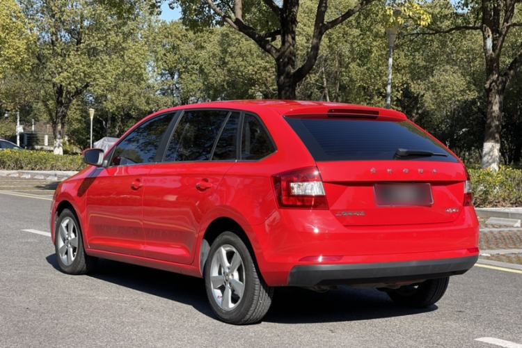 Used Skoda Rapid Spaceback 2019 Revised Version 1.5L Automatic Comfort Edition China VI Standard Exterior 2