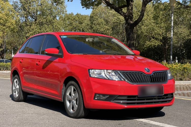 Used Skoda Rapid Spaceback 2019 Revised Version 1.5L Automatic Comfort Edition China VI Standard Exterior 3