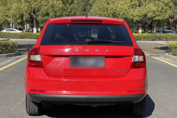 Used Skoda Rapid Spaceback 2019 Revised Version 1.5L Automatic Comfort Edition China VI Standard Exterior 5
