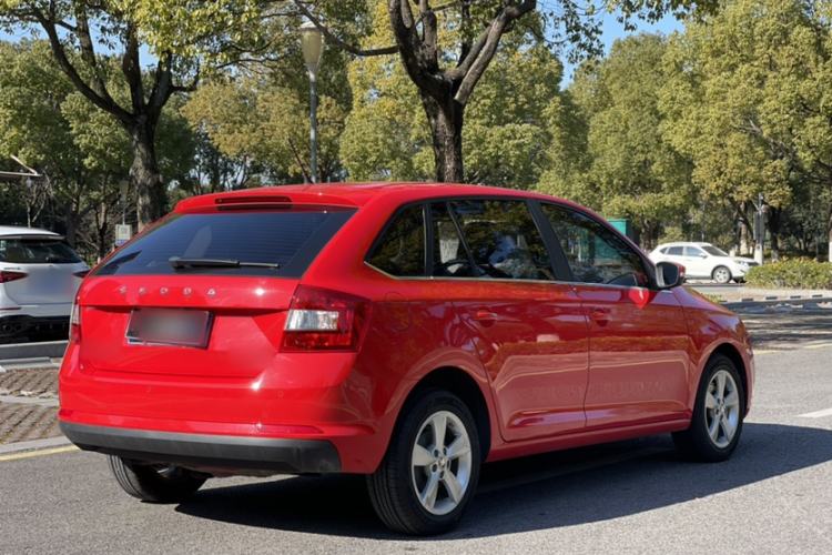 Used Skoda Rapid Spaceback 2019 Revised Version 1.5L Automatic Comfort Edition China VI Standard Exterior 6