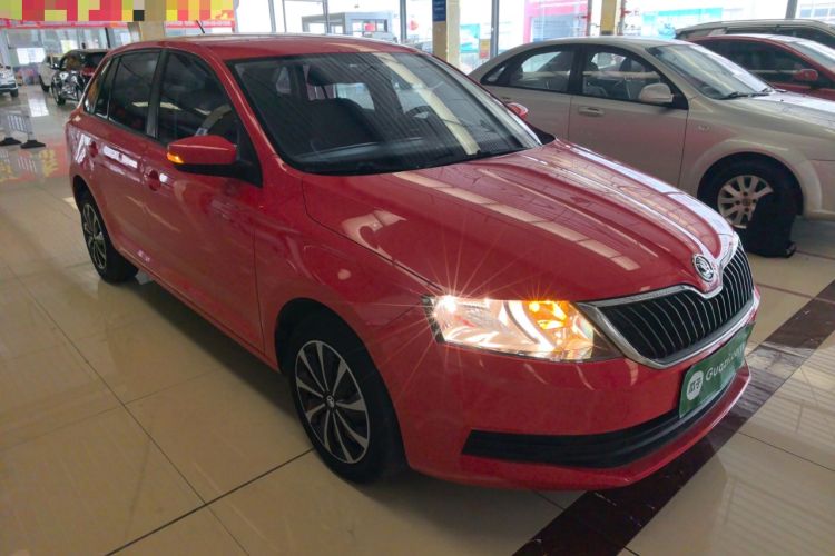 Used Skoda Rapid Spaceback 2019 Revised Version 1.5L Automatic Standard Edition China VI Front Right 45 Deg