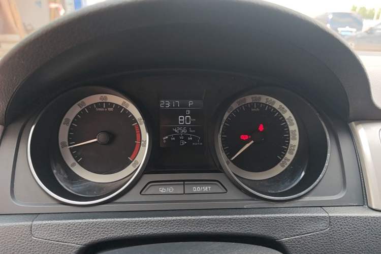 Used Skoda Rapid Spaceback 2019 Revised Version 1.5L Automatic Comfort Edition China VI Standard Instrument Cluster