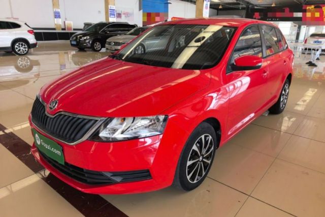 Used Skoda Rapid Spaceback 2019 Revised Version 1.5L Automatic Standard Edition China VI