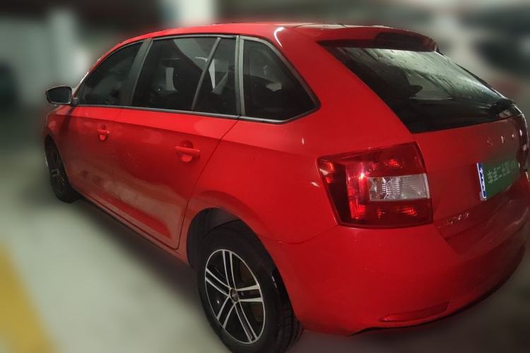 Used Skoda Rapid Spaceback 2019 1.5L Automatic Standard Edition Rear Left 45 Deg