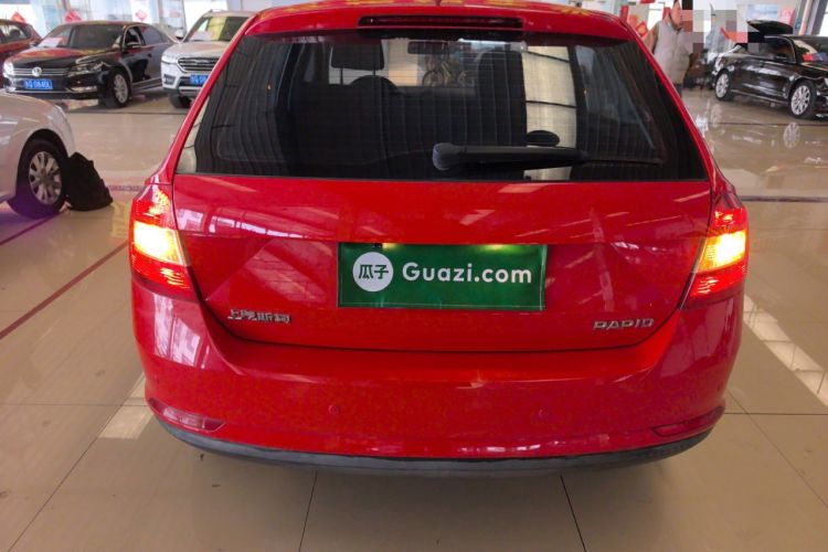 Used Skoda Rapid Spaceback 2019 Revised Version 1.5L Automatic Standard Edition China VI Rear