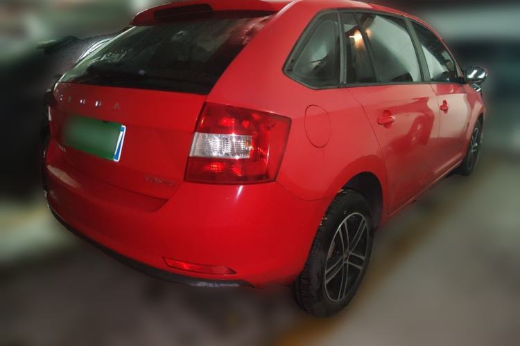 Used Skoda Rapid Spaceback 2019 1.5L Automatic Standard Edition Rear Right 45 Deg
