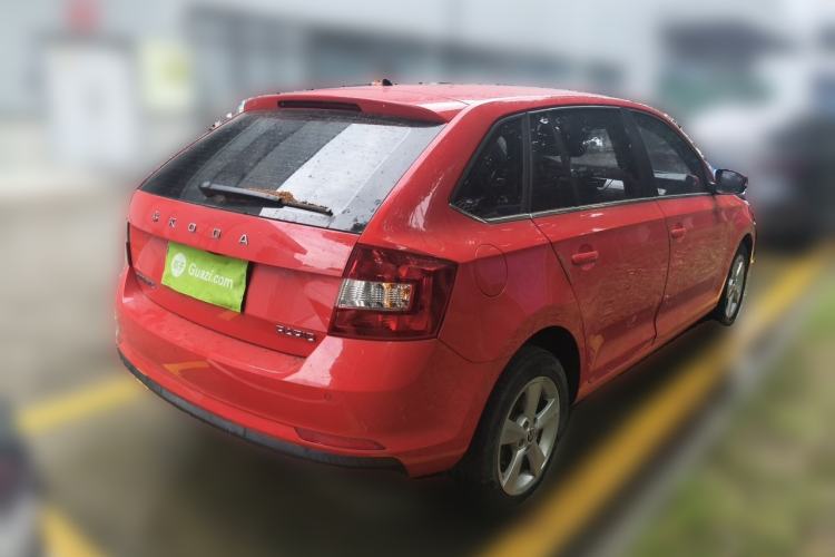 Used Skoda Rapid Spaceback 2019 1.5L Automatic Comfort Edition Rear Right 45 Deg
