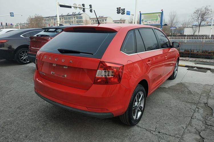 Used Skoda Rapid Spaceback 2019 1.5L Automatic Comfort Edition Rear Right 45 Deg