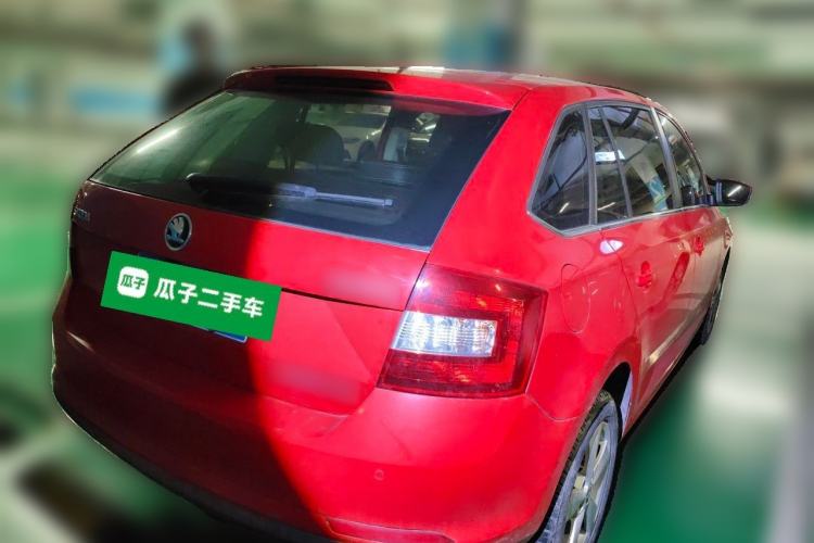 Used Skoda Rapid Spaceback 2019 1.5L Automatic Comfort Edition Rear Right 45 Deg
