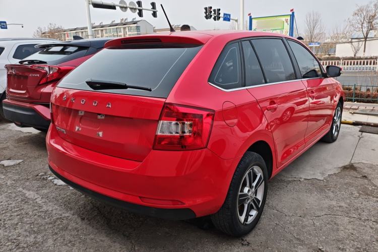 Used Skoda Rapid Spaceback 2019 1.5L Automatic Comfort Edition Rear Right 45 Deg