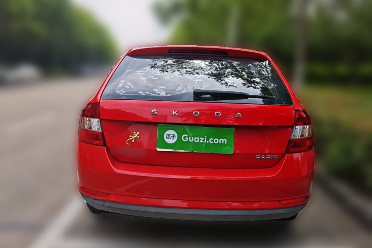 Used Skoda Rapid Spaceback 2019 Revised Version 1.5L Automatic Comfort Edition China VI Standard Rear
