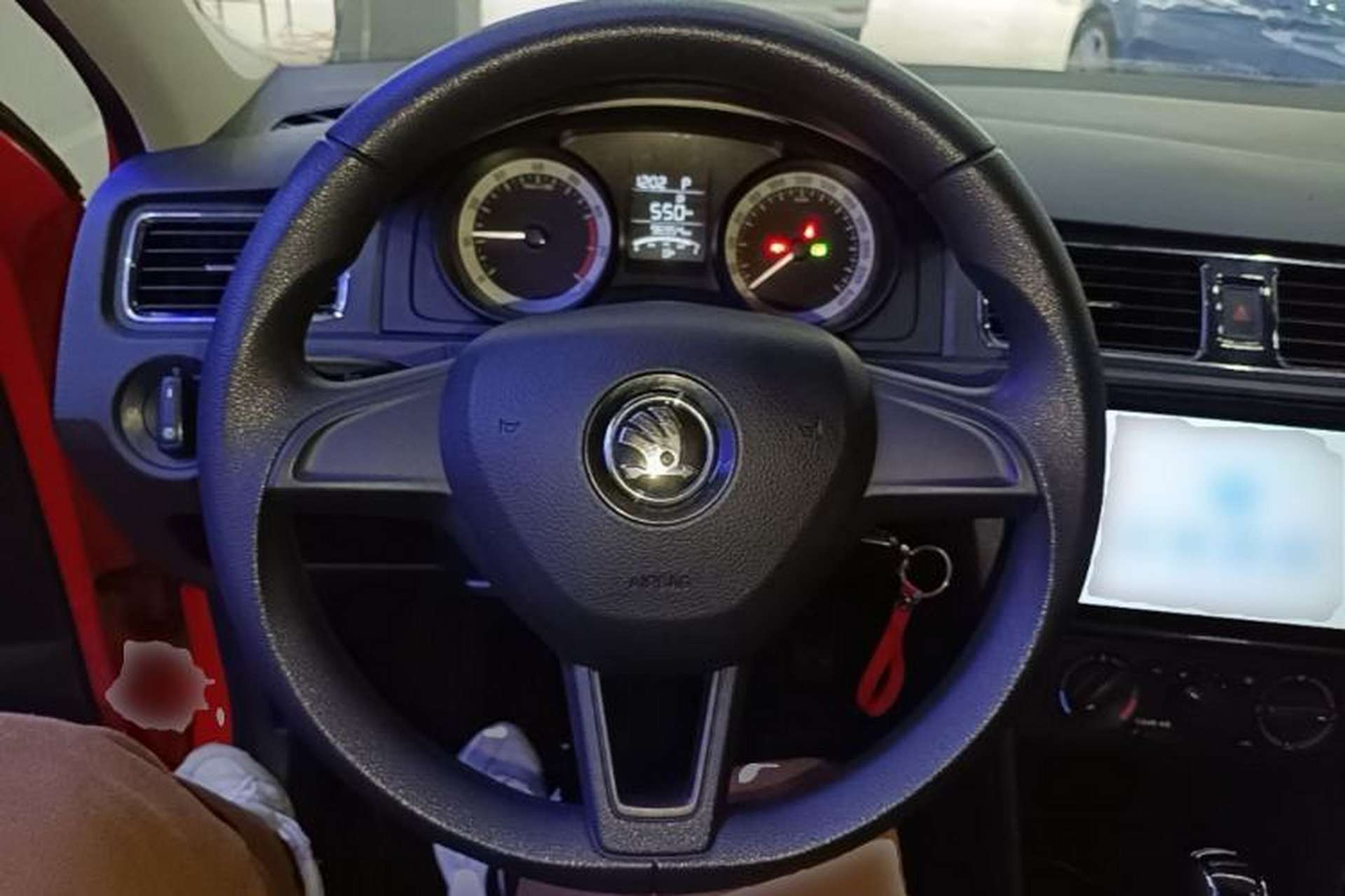 Used Skoda Rapid Spaceback 2019 Revised Version 1.5L Automatic Standard Edition China V Standard Steering Wheel