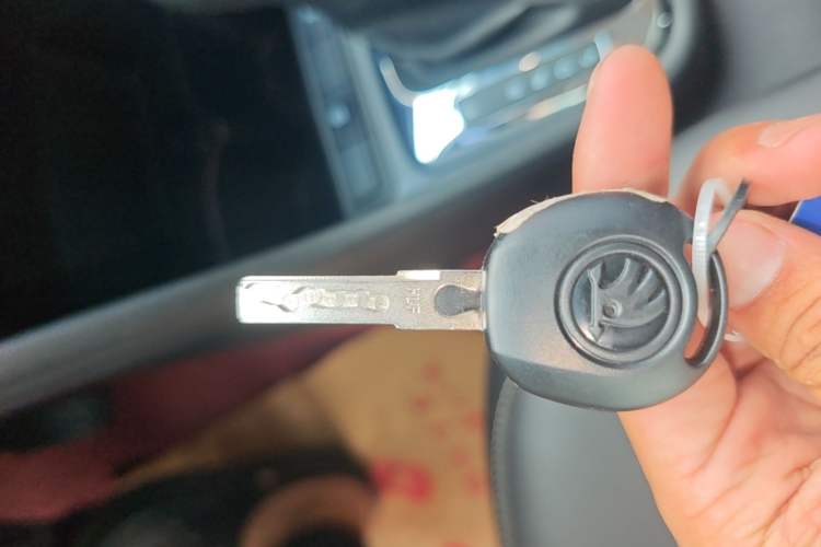Used Skoda Rapid Spaceback 2019 Revised Version 1.5L Automatic Comfort Edition China VI Standard Vehicle Key