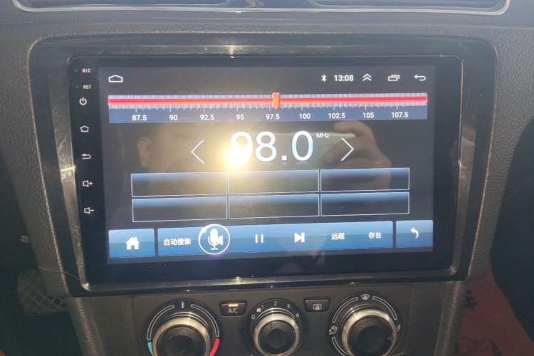 Used Skoda Rapid Spaceback 2019 Revised Version 1.5L Automatic Standard Edition China V Standard Audio And AC Panel